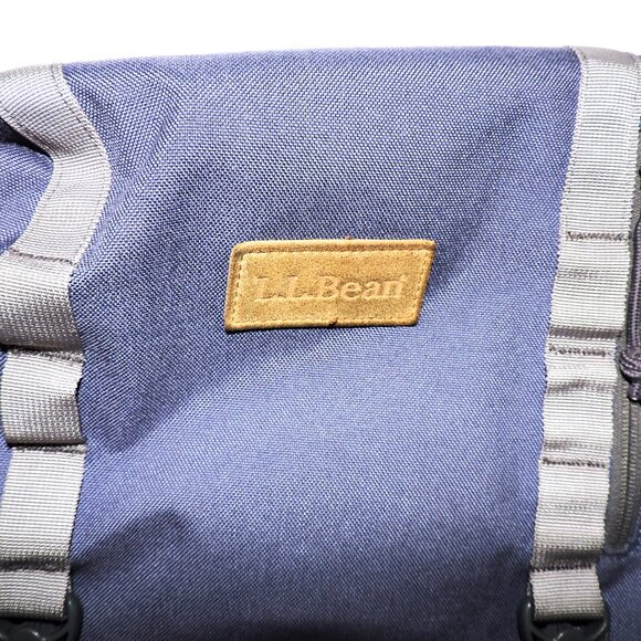 LL Bean Color Block Messenger Bag Multi Compartments Travel School Work - Picture 2 of 6